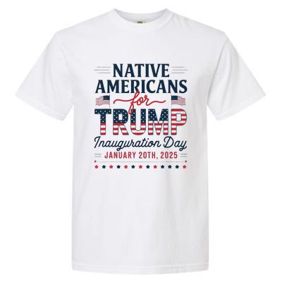 Trump Inauguration Day 2025 For Native Americans Garment-Dyed Heavyweight T-Shirt