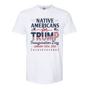 Trump Inauguration Day 2025 For Native Americans Softstyle CVC T-Shirt