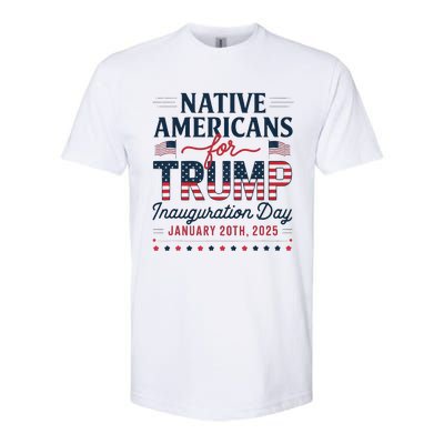 Trump Inauguration Day 2025 For Native Americans Softstyle CVC T-Shirt