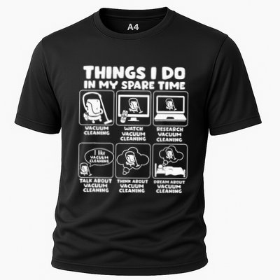 Things I Do In My Spare Time Vacuum Cleaning Performance Shirt