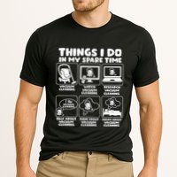 Things I Do In My Spare Time Vacuum Cleaning Cooling Performance Crew T-Shirt