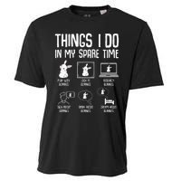 Things I Do In My Spare Time Bunny Rabbit Cooling Performance Crew T-Shirt