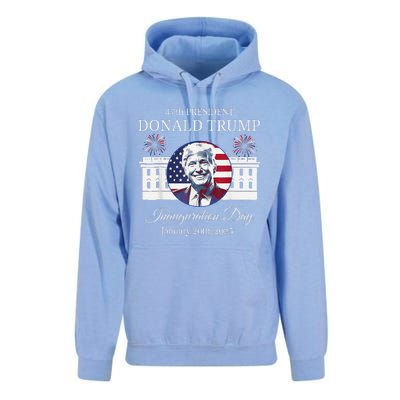 Trump Inauguration Day Trump 47th Trump Won 47th President Unisex Surf Hoodie