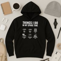 Things I Do In My Spare Time Funny Car Guy Car Enthusiast Hoodie