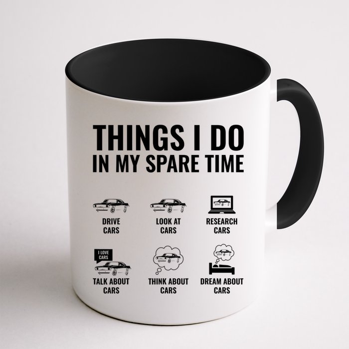 Things I Do In My Spare Time Funny Car Guy Car Enthusiast Mug