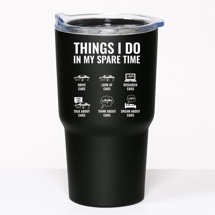 Things I Do In My Spare Time Funny Car Guy Car Enthusiast Tumbler