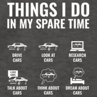Things I Do In My Spare Time Funny Car Guy Car Enthusiast Vector Backpack