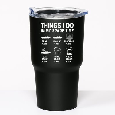 Things I Do In My Spare Time Car Enthusiast Funny Car Guy Tumbler