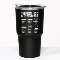 Things I Do In My Spare Time Car Enthusiast Funny Car Guy Tumbler