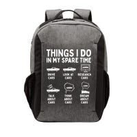 Things I Do In My Spare Time Car Enthusiast Funny Car Guy Vector Backpack