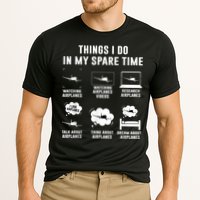 Things I Do In My Spare Time Airplane Performance Shirt