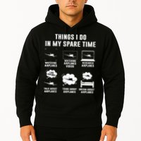 Things I Do In My Spare Time Airplane Hoodie