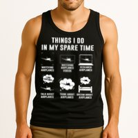 Things I Do In My Spare Time Airplane Tank Top