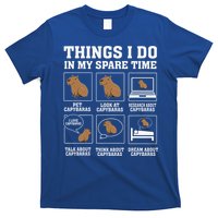 Things I Do In My Spare Time Capybara Funny Rodent T-Shirt