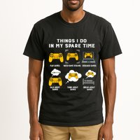Things I Do In My Spare Time Gaming Game Lover Gift Tall T-Shirt