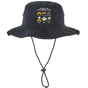 Things I Do In My Spare Time Gaming Game Lover Gift Legacy Cool Fit Booney Bucket Hat