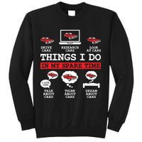 Things I Do In My Spare Time Funny Car Enthusiast Car Lover 8198 Sweatshirt