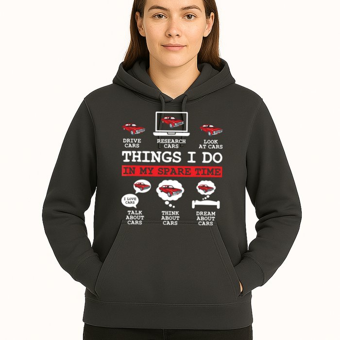 Things I Do In My Spare Time Funny Car Enthusiast Car Lover 8198 Hoodie