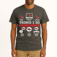 Things I Do In My Spare Time Funny Car Enthusiast Car Lover 8198 Tall T-Shirt