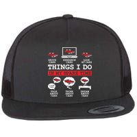 Things I Do In My Spare Time Funny Car Enthusiast Car Lover 8198 Flat Bill Trucker Hat