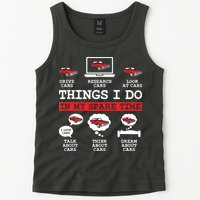 Things I Do In My Spare Time Funny Car Enthusiast Car Lover 8198 Tank Top