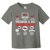 Things I Do In My Spare Time Funny Car Enthusiast Car Lover 8198 Toddler T-Shirt