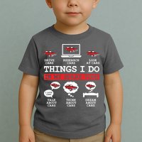 Things I Do In My Spare Time Funny Car Enthusiast Car Lover 8198 Toddler T-Shirt
