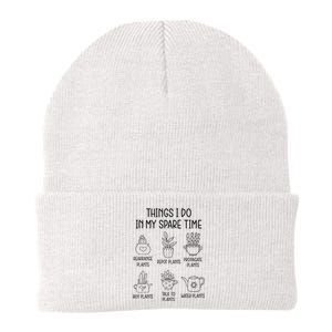 Things I Do In My Spare Time Plant Lady Gardening Garden Knit Cap Winter Beanie