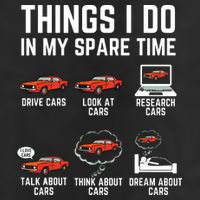 Things I Do In My Spare Time Funny Car Enthusiast Car Lover Adult Drive Performance Visor