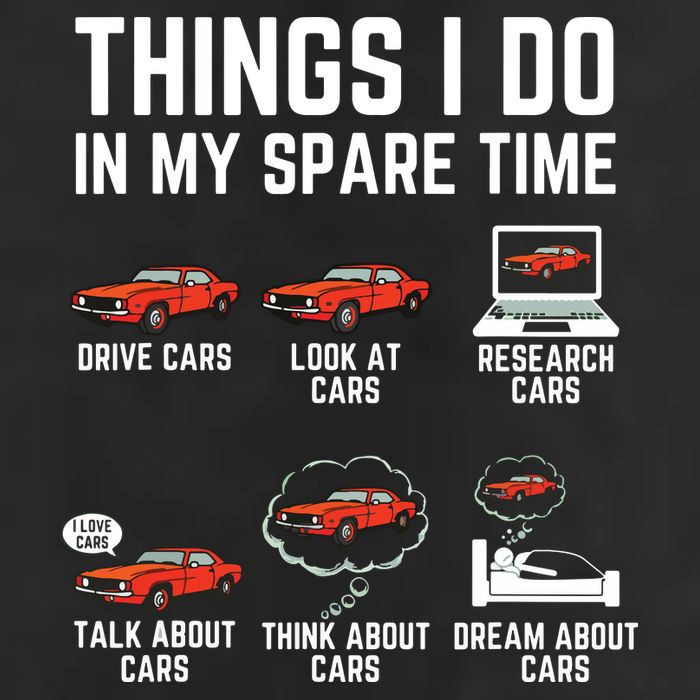 Things I Do In My Spare Time Funny Car Enthusiast Car Lover Adult Drive Performance Visor