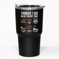 Things I Do In My Spare Time Funny Car Enthusiast Car Lover Tumbler