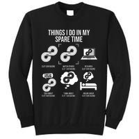 Things I Do In My Spare Time Slot Car Racing Sweatshirt