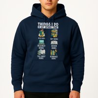Things I Do In My Spare Time Read Books Funny Books Lover Hoodie