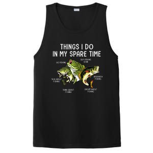 Things I Do In My Spare Time Go Fishing Buy Fishing Lovers PosiCharge Competitor Tank