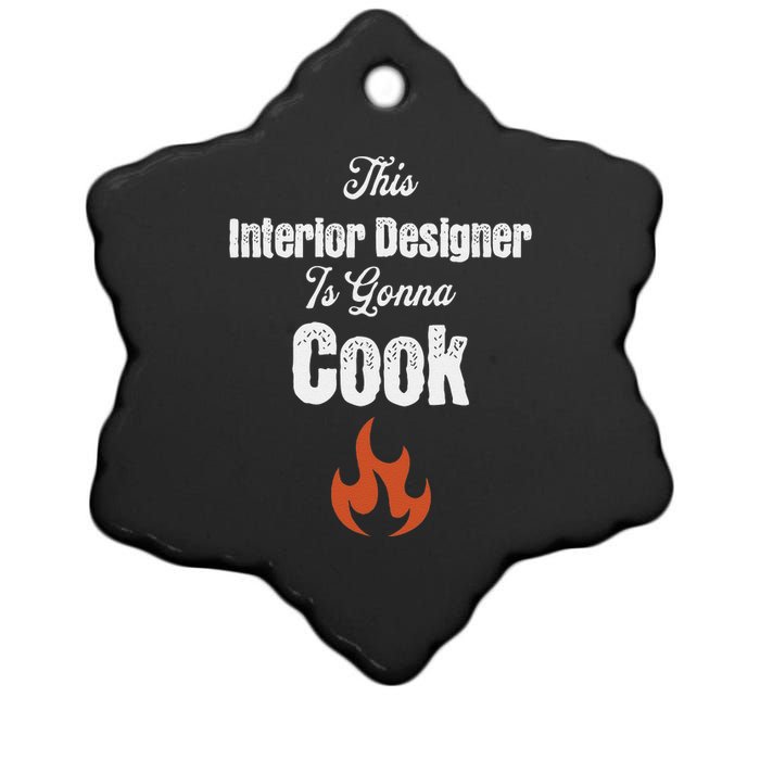 This Interior Designer Is Going To Cook Funny Styling Gag Ceramic Star Ornament