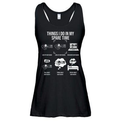 Things I Do In My Spare Time Ham Radio Operator Ladies Essential Flowy Tank