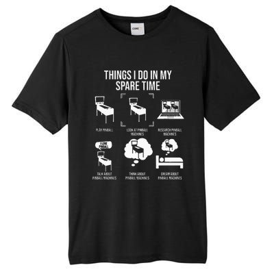 Things I Do In My Spare Time Pinball Gamer Tall Fusion ChromaSoft Performance T-Shirt