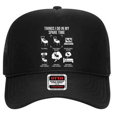 Things I Do In My Spare Time Pinball Gamer Trucker Hat