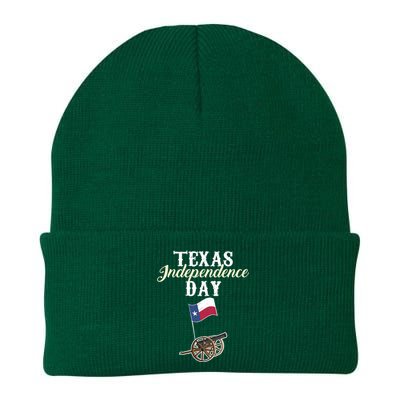 Texas Independence Day Historical State Knit Cap Winter Beanie