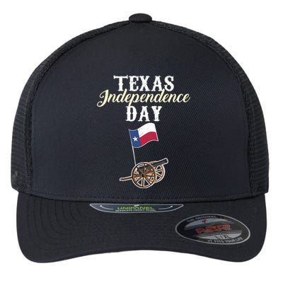 Texas Independence Day Historical State Flexfit Unipanel Trucker Cap