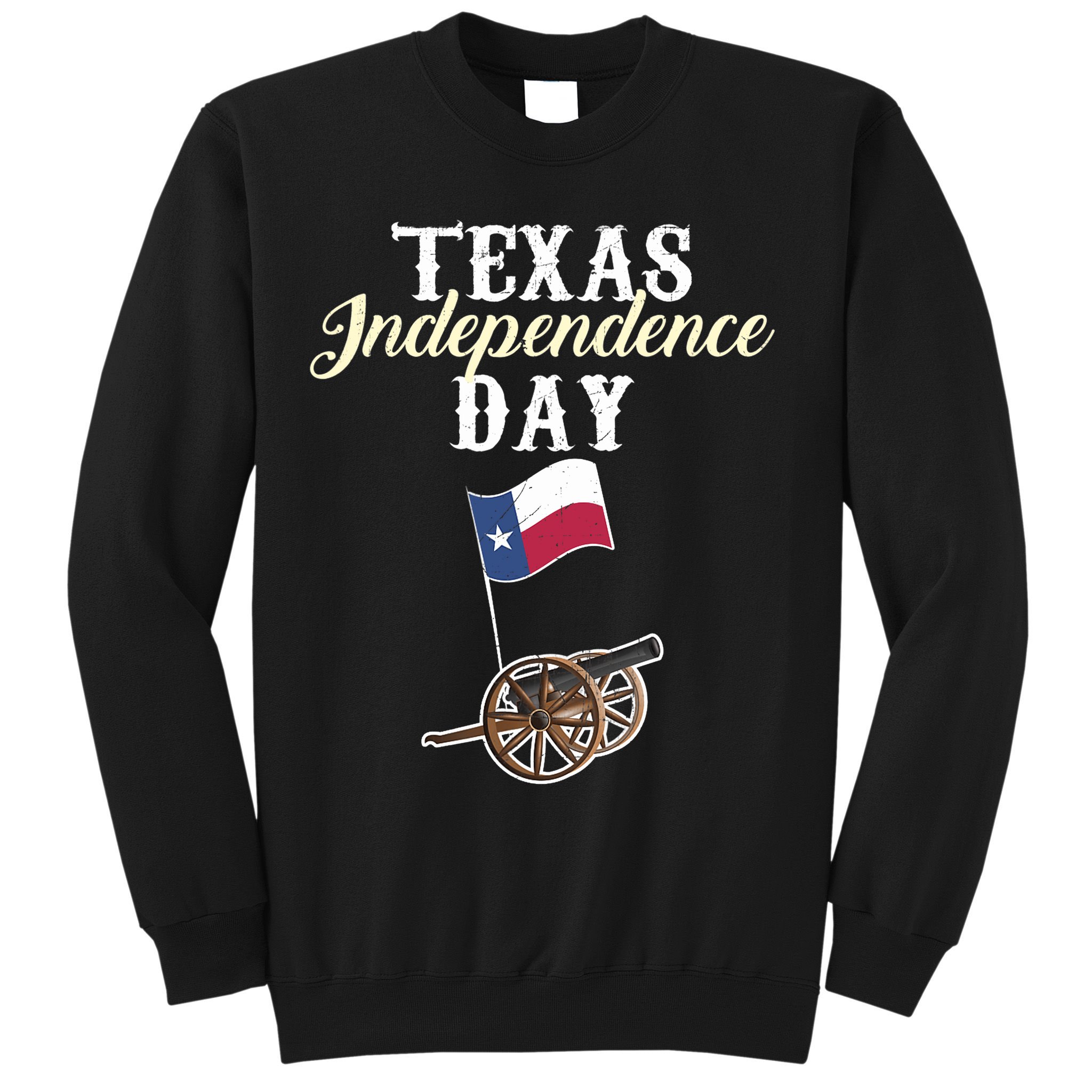 Texas Independence Day Historical State Sweatshirt