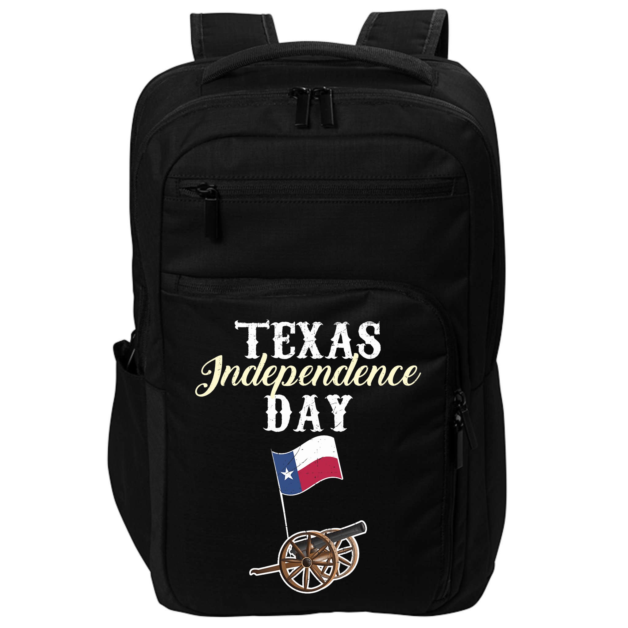 Texas Independence Day Historical State Impact Tech Backpack