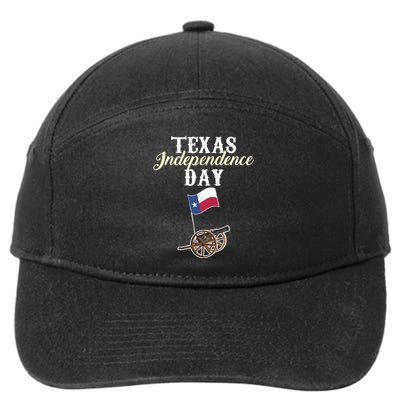 Texas Independence Day Historical State 7-Panel Snapback Hat