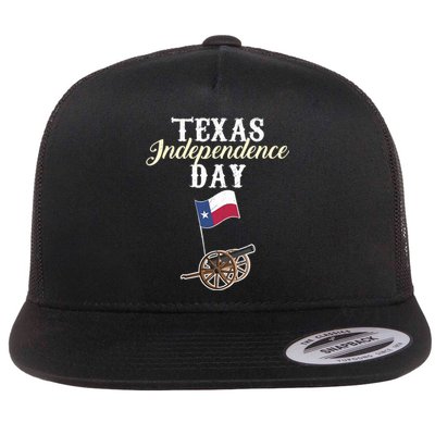 Texas Independence Day Historical State Flat Bill Trucker Hat