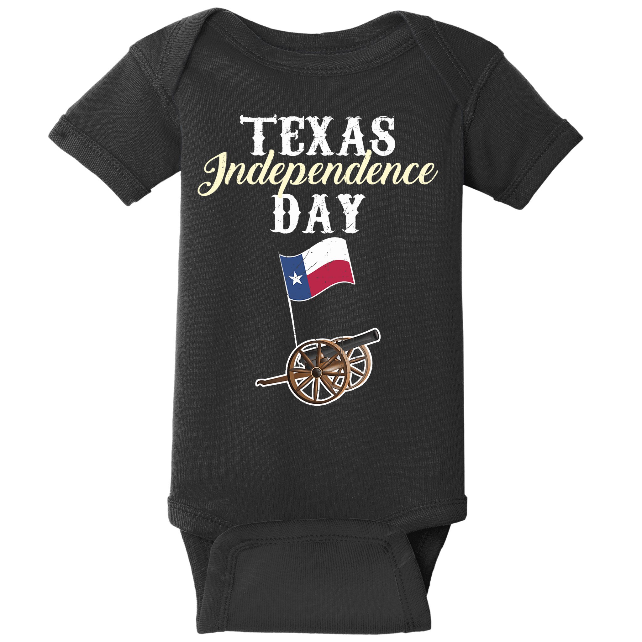Texas Independence Day Historical State Baby Bodysuit
