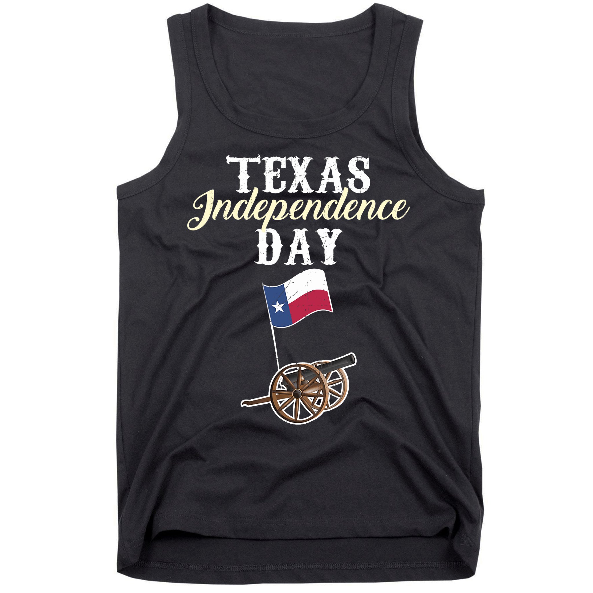 Texas Independence Day Historical State Tank Top