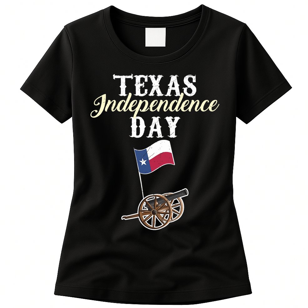 Texas Independence Day Historical State Womens T-Shirt