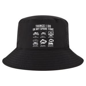 Things I Do In My Spare Time Biker Motorcycle Rider Riding Cool Comfort Performance Bucket Hat