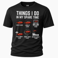 Things I Do In My Spare Time Funny Car Enthusiast Car Lover Performance Shirt