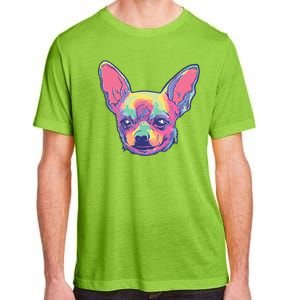 Tie Dye Chihuahua Adult ChromaSoft Performance T-Shirt